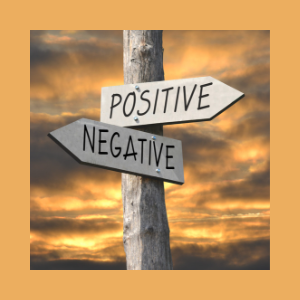 Signs of negative and positive